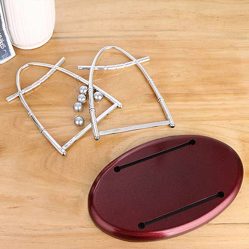 Newton Pendulum Balls Balance Pool Physical Energy Conservation Model Metal Craft Swing Desk Ornaments Toys Multiple