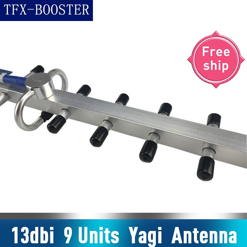 Antena externa Yagi para amplificador de señal, dispositivo de 13dBi para exteriores, 4G, LTE, GSM, 3G, LTE, 2G, 3G, 4G, 700-2700mhz