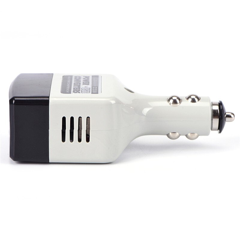 Usb auto bil omformer  dc 12/24v til  ac 220v bil inverter til alle telefon inverter 12v