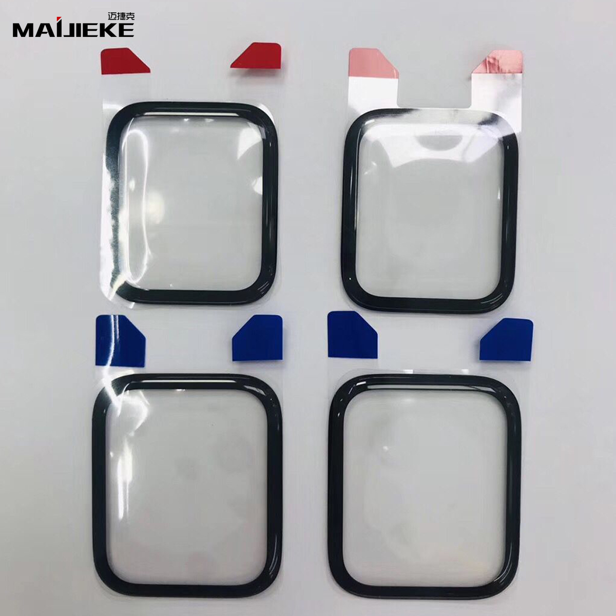 Front Glass Lens Replacement Screen Repair Kit for Apple Watch 7/2/3/4/5/6 SE 41mm 45mm 44mm 40mm Front Glass Lens Replacement