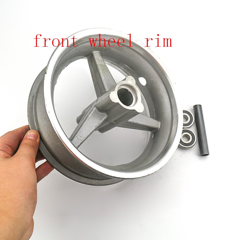 Good Mini Moto Pocket Bike Aluminum Wheel 110/50-6.5 and 90/65-6.5 Front and Rear Hub for Pocket Bike 47cc 49cc