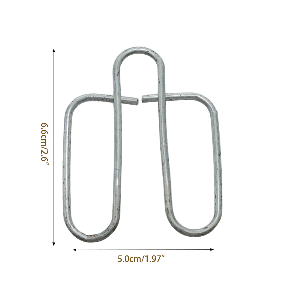 5Pc Cage Feed Box Buckle Animal Trough Feeding Food Containers Clip Rabbit Trough Anti-waste Mink Fox Feeder Card Fixed Feeder