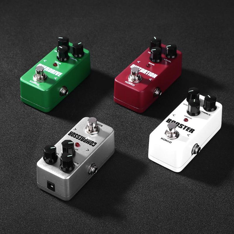 Kokko kitara pedaaliefekti kompressori booster särö overdrive sähköbassokitaraefektit aidot ohitussoittimet