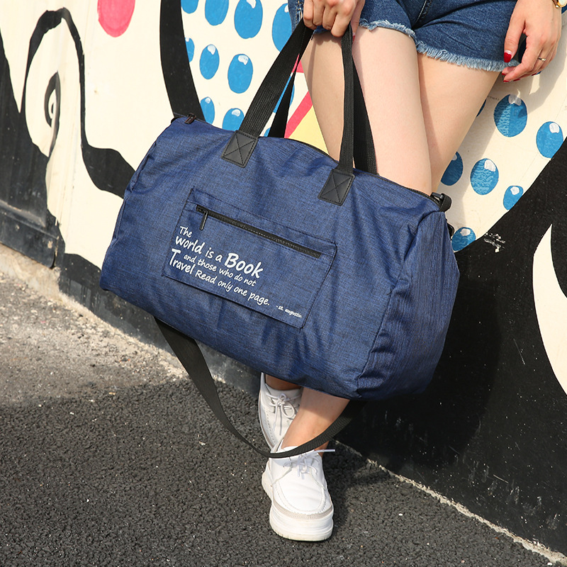 Grote Capaciteit Vrouwen Reistas Opvouwbare Mannen Reis Duffle Zakken Waterdichte Oxford Bagage Handtas Weekend Grote Zak Verpakking cube