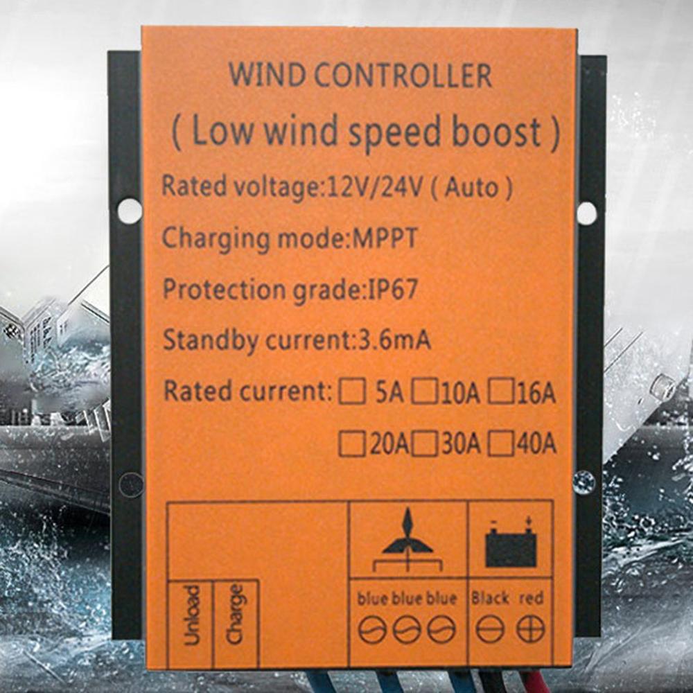 Solar- Ergänzende Wind Turbine Regler Niedrigen Spannung Ladung dauerhaft Praktische Generator Regler 600W