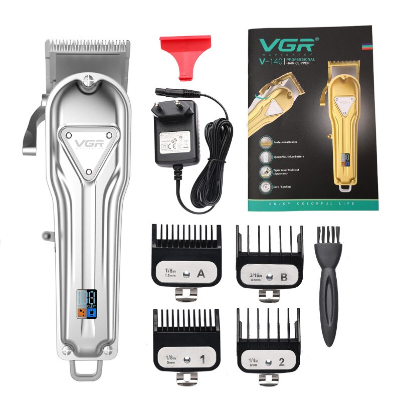 cordless corded electric hair clipper blade adjust... Grandado