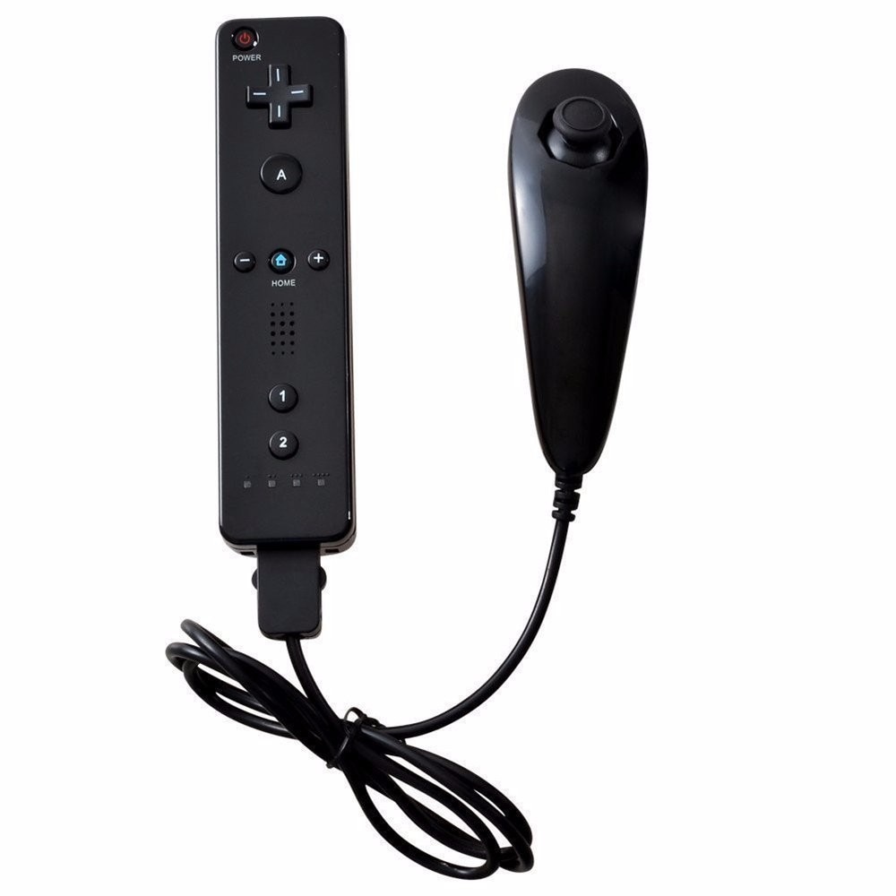 6 kleuren 1 pack Remote Controller Nunchuk Game Controller voor Wii voor Nintendo zonder Motion Plus