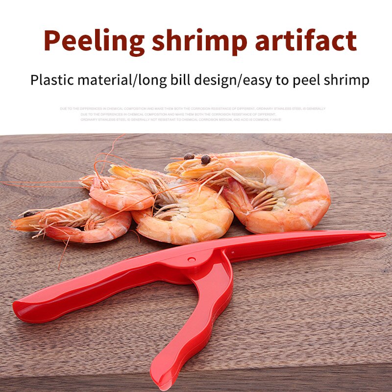 Plastic garnalenpeller garnalenpelmachine garnalenpelapparaat garnalenpelverwijderaar keukengadgets garnalenpeller