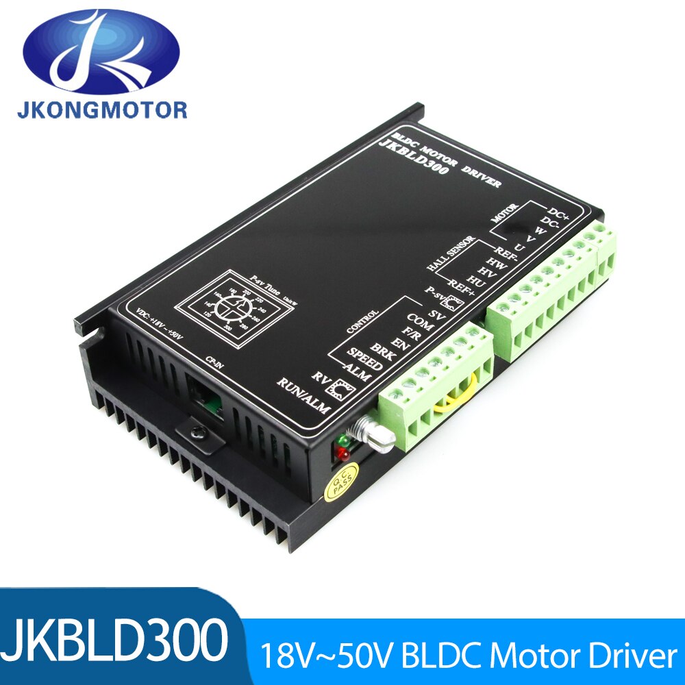 Brushless DC Motor Driver Controller 300W CNC Brushless Spindle BLDC Motor Driver Controller 20000RPM JKBLD300