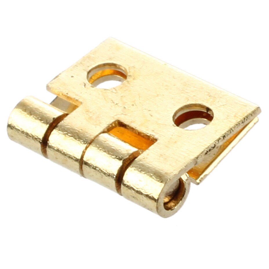 thumbnail image 2 of 20pcs Dollhouse Mini Hinges Hardware Miniature 1 2 of 11