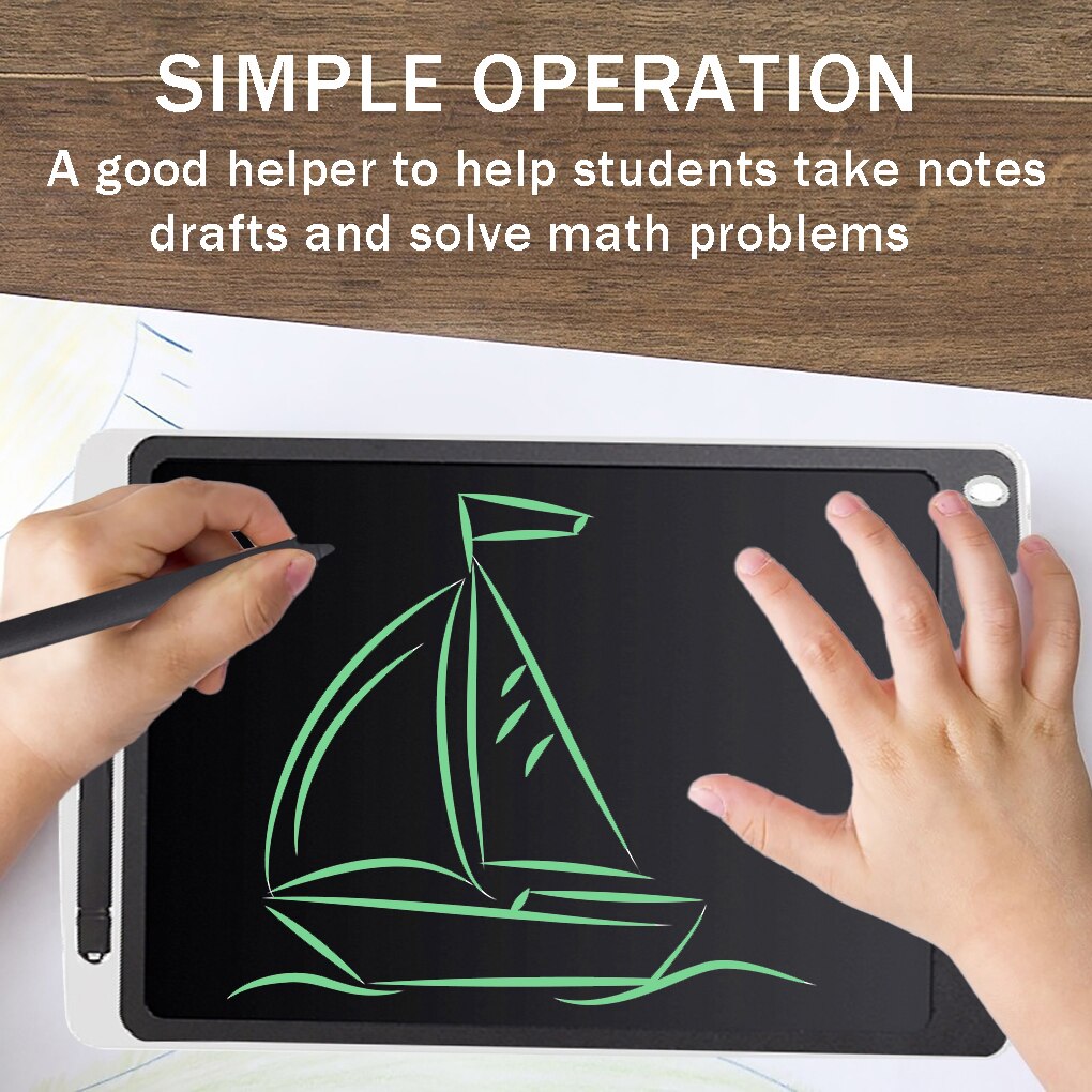 Digital Drawing Pad 8.5 Inch LCD Display Writing Sketching Tablet with Writing Stylus Pen for Education Business