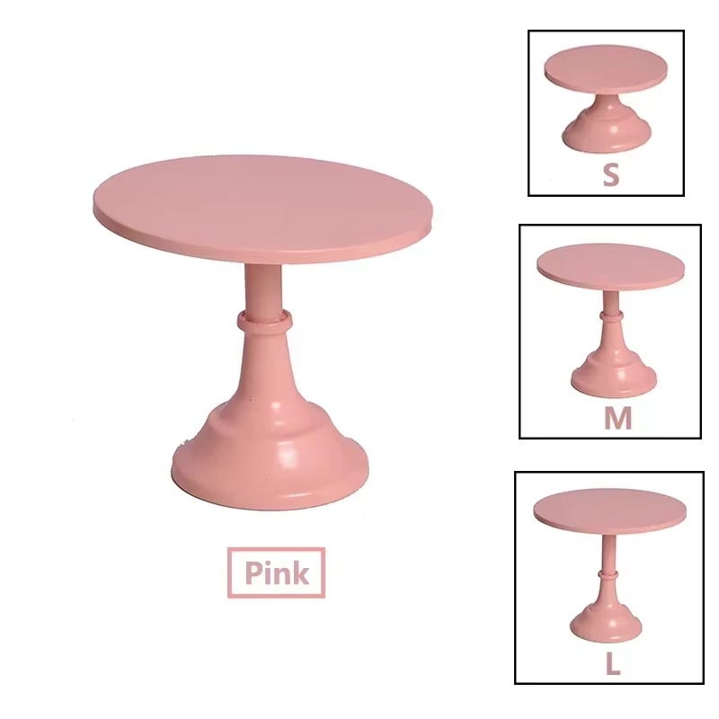 European Cake Stand Tray Metal Milk Tea Shop Dessert Dessert High Foot Tray Wedding Props Party Cake Tray Decoration Cake Stand