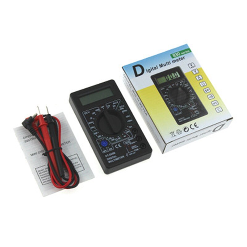 750/1000V Voltmeter Ammeter Ohm Tester High Safety Handheld Meter Digital Multimeter AC/DC LCD multimetro digital profesional