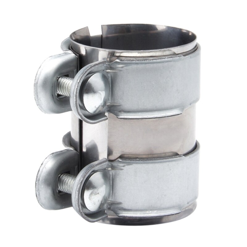 T304 Mild Steel Turbo Exhaust Pipe Clamp Downpipe Down Catback Muffler Cat Pipe Clamp: 1