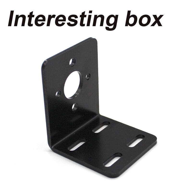 Carbon steel 895 motor seat L-shaped motor bracket fixed seat 895 motor mounting bracket DIY maker accessories