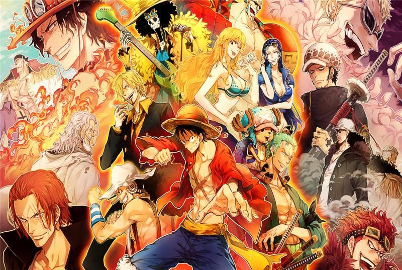 One Piece Jigsaw Puzzle 5000 Pieces Oversized Edition 1000 Block Super Difficult Adult 10000 Pieces Intellectual Difficult: One Piece Family Wood 1000 Pieces Send Large Poster