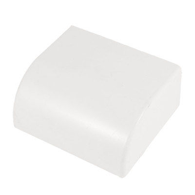 99mm x 40mm PVC Cable Trunking Terminal Joint Cable Raceway Connector