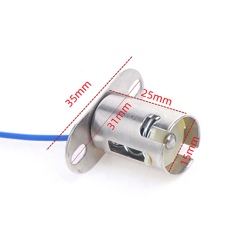 1 stks 1156 BA15S Auto Richtingaanwijzer LED Gloeilamp Draad Adapter Lamp Socket Houder