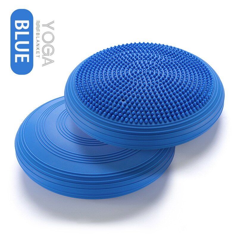 Yoga Gleichgewicht Kissen Luft Kissen Sport und Fitness Produkte Physikalische Massage Taille Twist Pad Fuß Massage Ball Knöchel Trainer: Beige