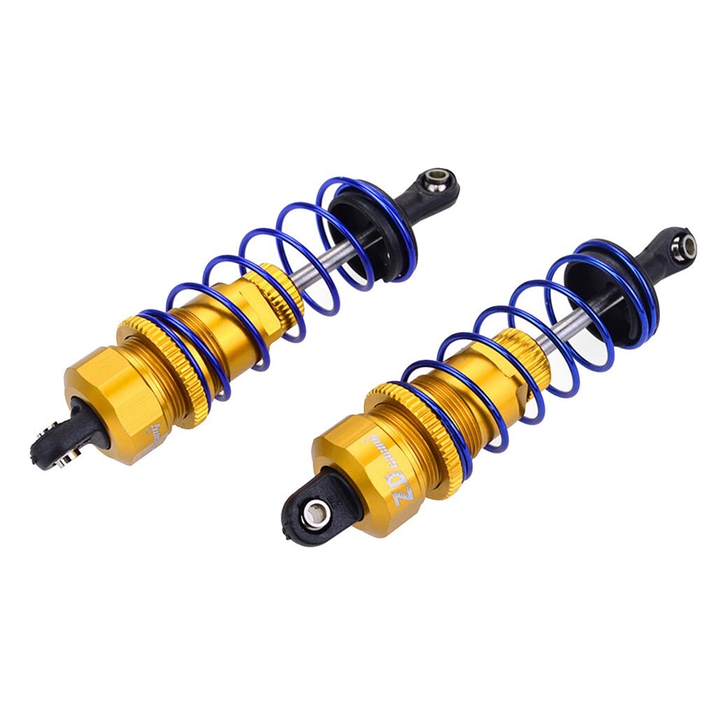 2PCS 92MM RC Alloy Front Oil Filled Shock Absorber Adjustable for ZD Racing 7358 1/10 RC Car Buggy Truggy Truck