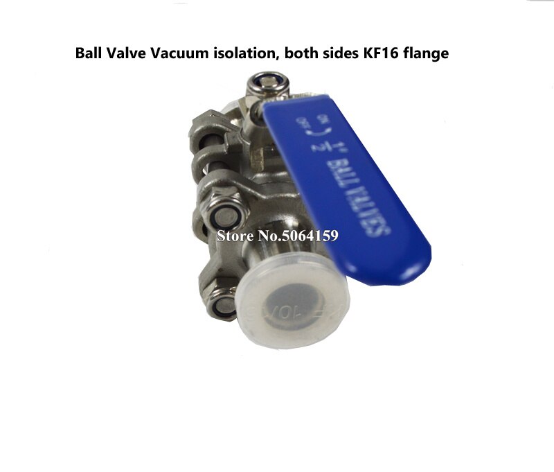 Ball Valve Vacuum isolation, both sides KF16 flange