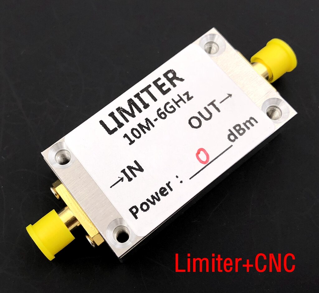 Diodo PIN RF limitador 10M - 6Ghz 0dBm 10dBm 20dBm 30dBm 36dBm jamón amplificador de potencia para Radio SDR de onda corta receptor SMA: 0dBm with CNC shell