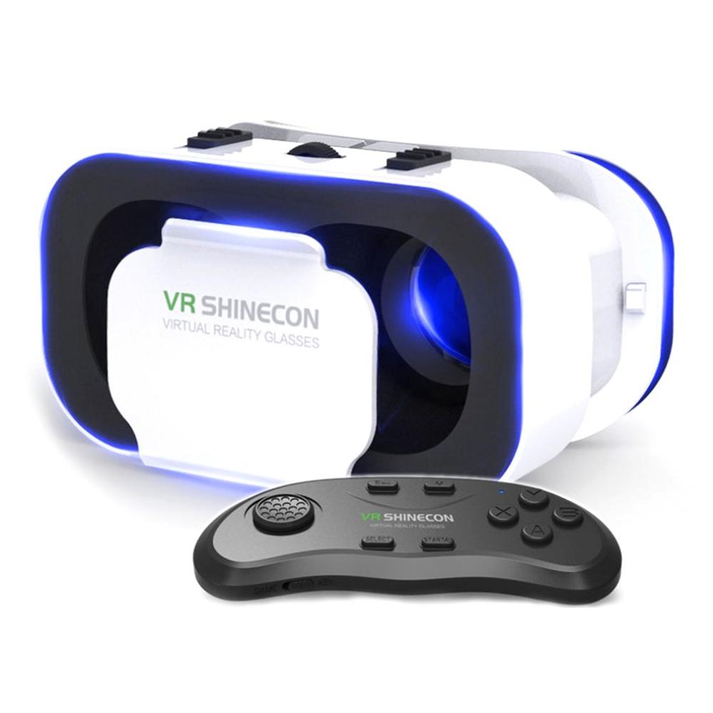 Virtual Reality Mini Glazen 3D Bril Virtual Reality Bril Headset En Handvat Voor Google Kartonnen Smart Supply: B01 handle