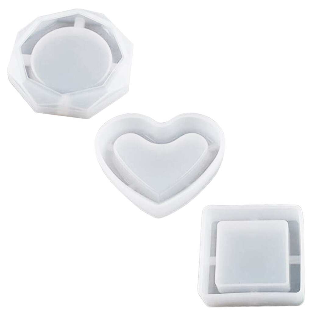 Diy Crystal Epoxy Glue Kit Bangle Pendant Jewelry Silicone Mold 3PC Home DIY hand-made crystal glue mold Sales#40