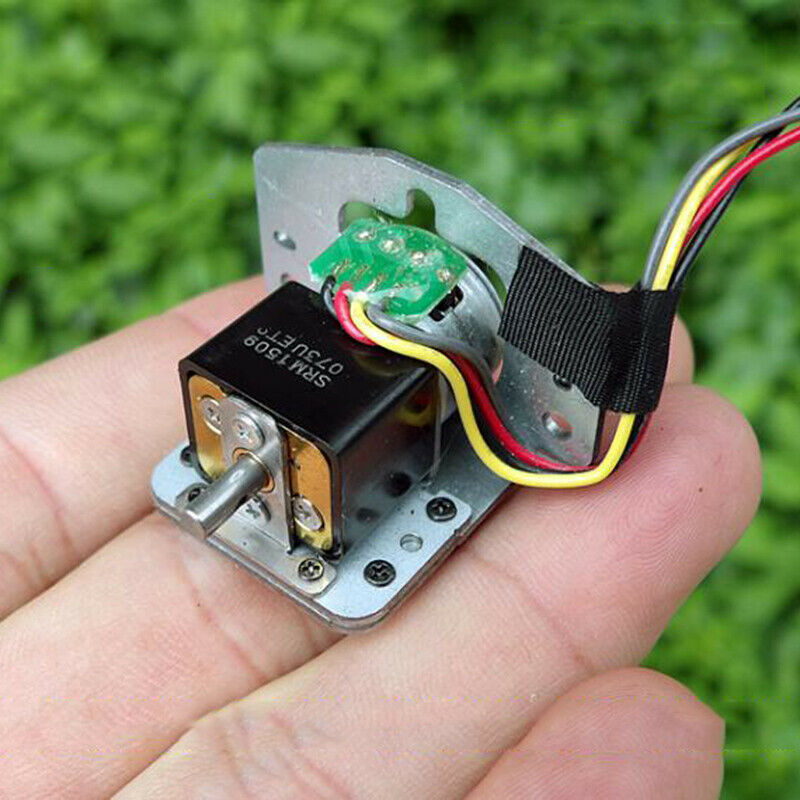 Mini 15MM Precision Full Metal Gear Step Motor 18 Drgree 2-Phase 4-Wire Stepper Motor Large Toque Reduction Ratio 1:232.5