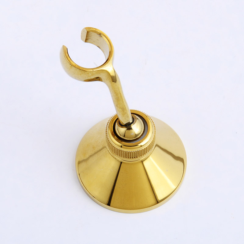 Hand shower Holder Wall Mounted 4-colors Faucet Accessory Handshower Bracket: Yellow