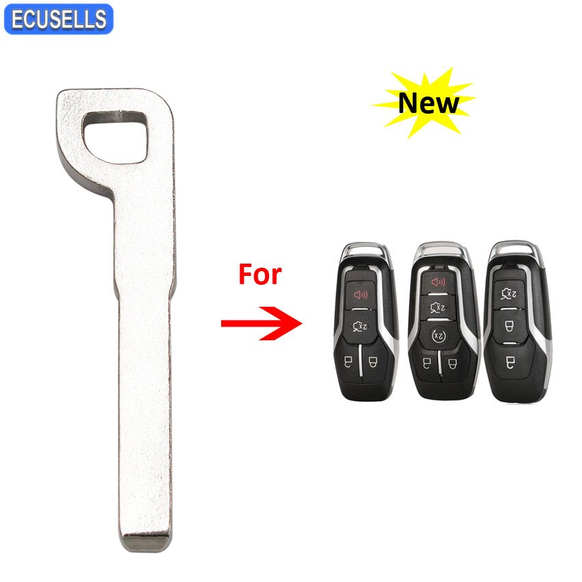 Kleine Sleutel Ongesneden Blade Smart Prox Key Case Insert Key Voor Ford Fusion Explorer Edge Mustang M3N-A2C31243300