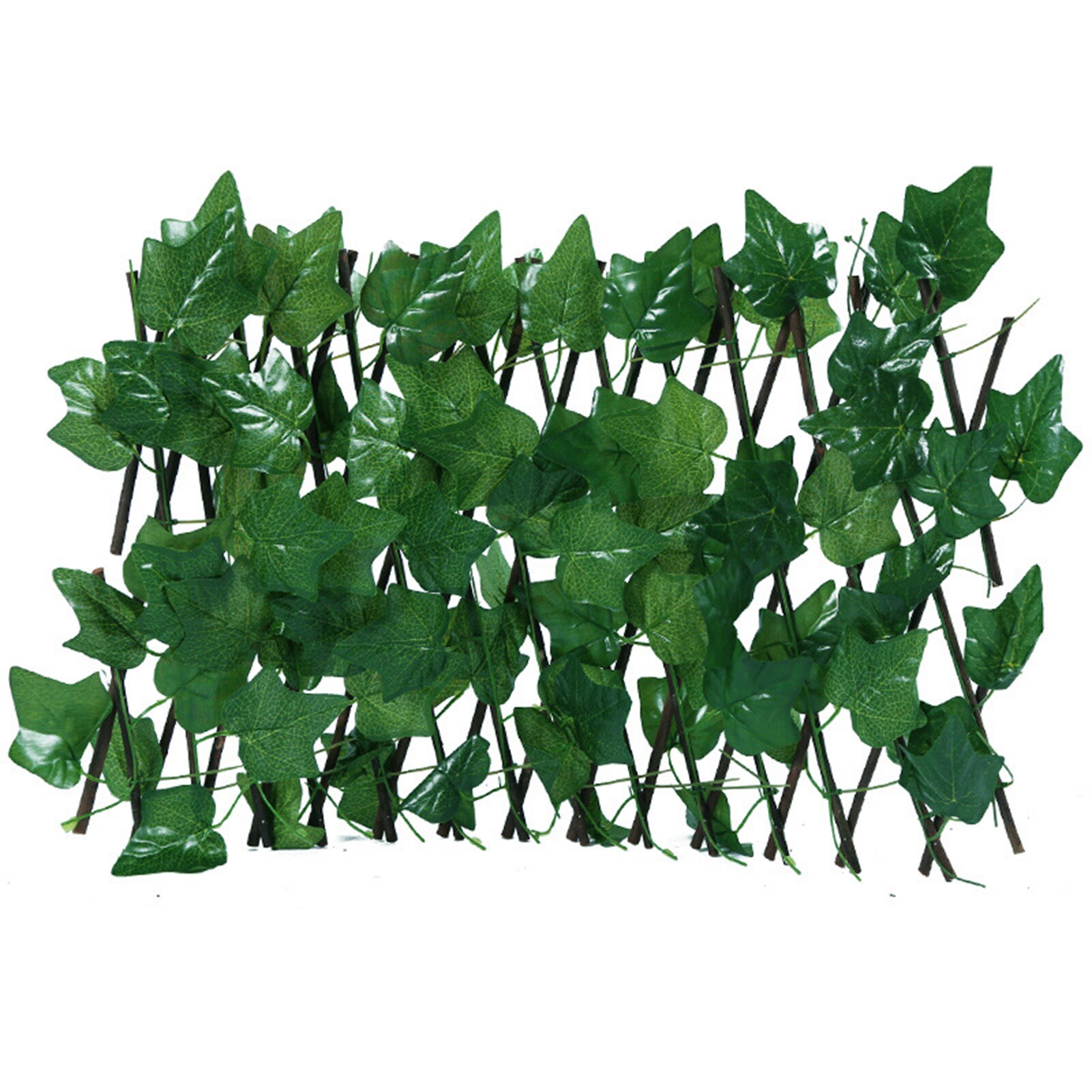 Expandable Artificial Privacy Fence Screen Hedges Fence Faux Plants Leaf Decoration For Outdoor Balcony Garden Decor 180*20cm