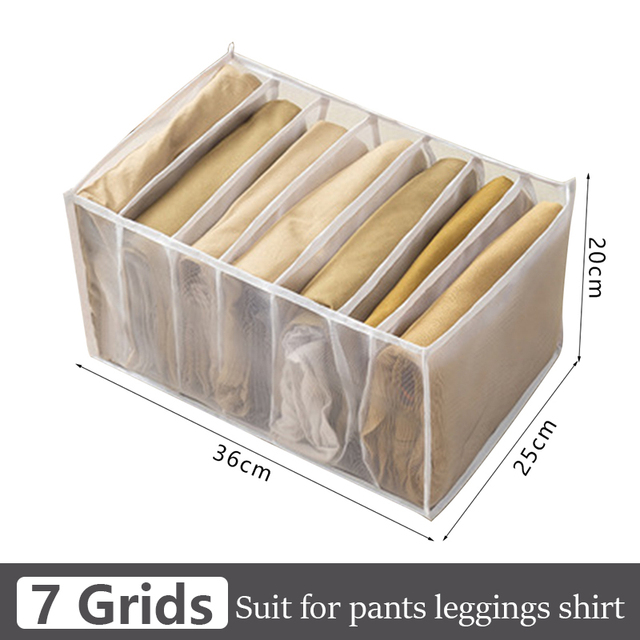 Jeans Organisation Aufbewahrungsbox Schrank Organizer Kleidung Organisation System Schublade Organizer Schrank Hosen Aufbewahrung Organizer: green