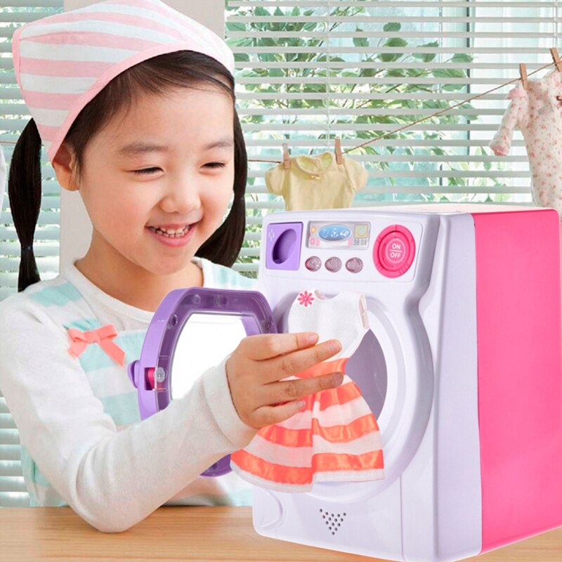 Mode Kinderen Educatief Speelgoed Houden Water Grote Sized Simulatie Wasmachine Huishoudapparatuur Speelgoed