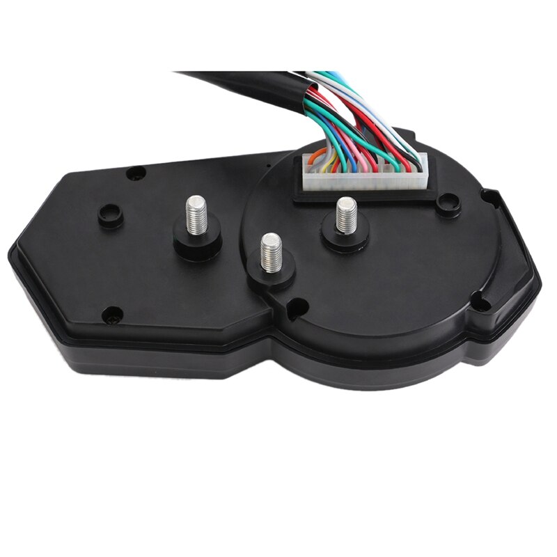 Universal- Motorrad Kilometerzähler Tachometer für 2,4 Zylinder ATV LCD Digital Tacho 12000RPM für BMW für KAWASAKI für KTM für