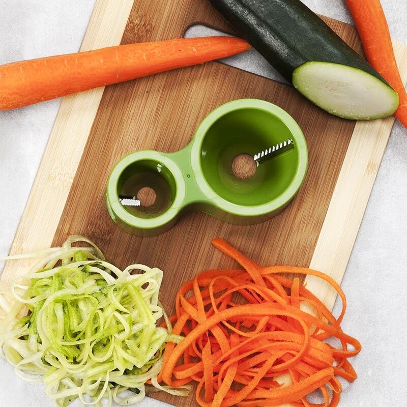 Handleiding Groente Rasp Spiralizer Squash Cutter Wortelen Mandoline Multi Veggie Salade Spinner Shredder Kool Keuken Gadgets