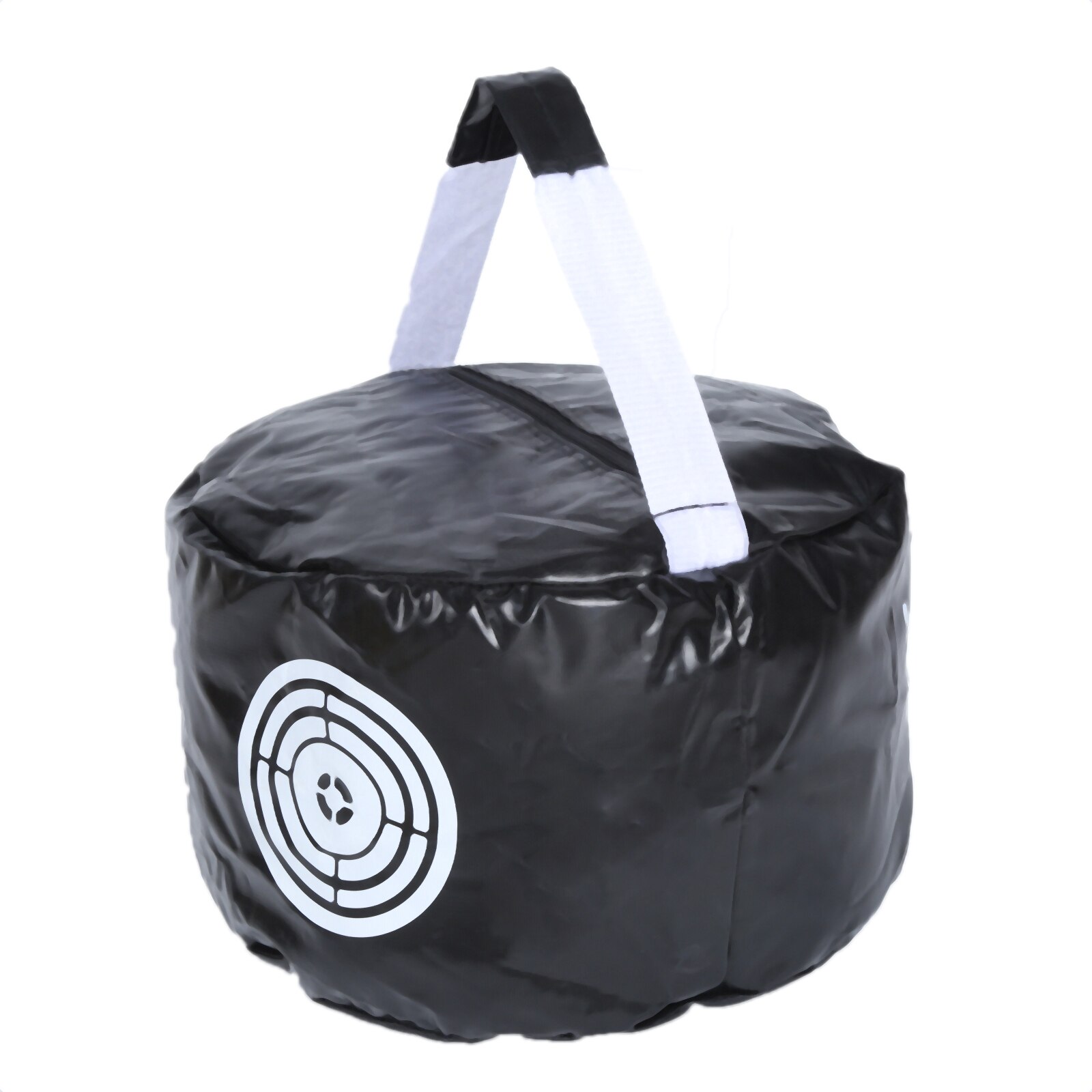 Waterproof Golf Power Impact Swing Practice Training Aids Smash Hit Strike Bag Golf Multifunction Trainer Exercise Package Pouch: Black