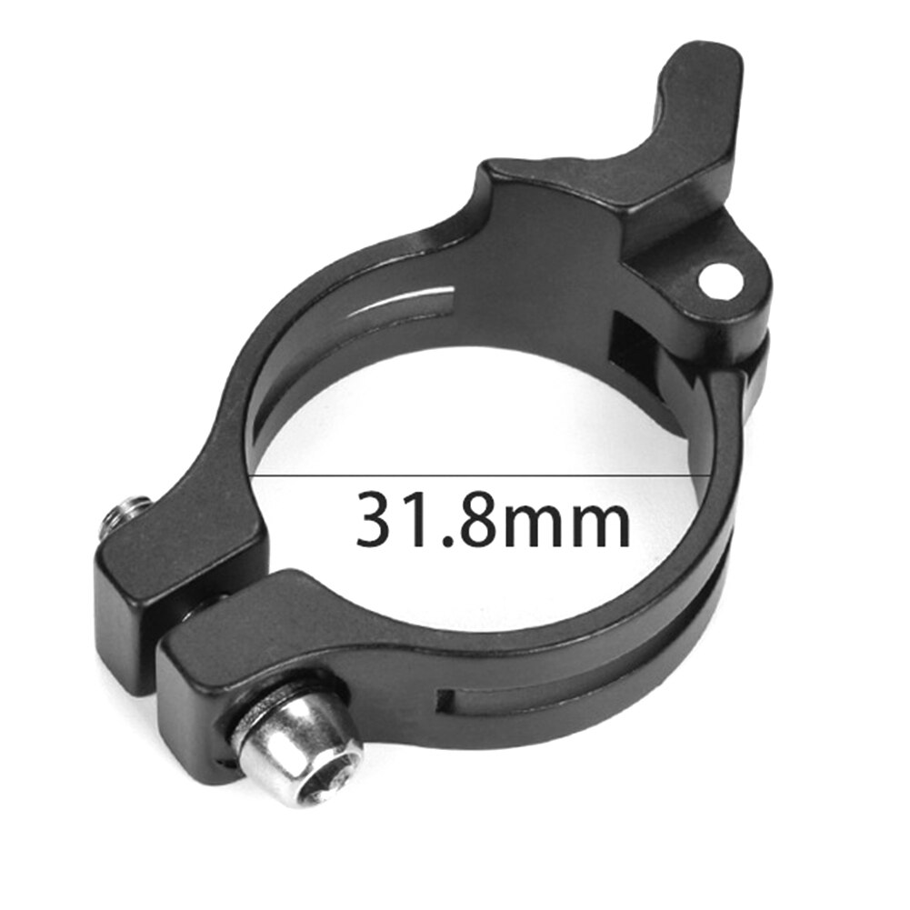 Aluminium Legierung 34,9mm/31,8mm Fahrrad Umwerfer Clip Ring Adapter MTB Berg Fahrrad Schalter Klemme Konverter Zubehör: 31.8mm