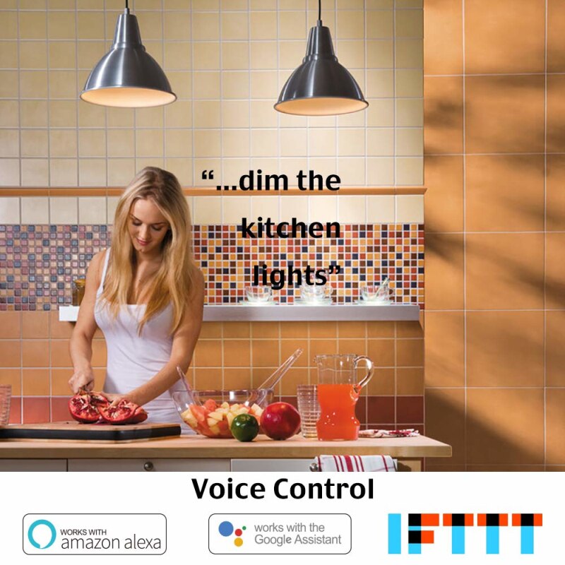 Foco de luz LED inteligente Gu10, Wifi, 220-240V, aplicación eWeLink, 4W, RGB + CCT, Control por voz, funciona con Alexa y Google Home