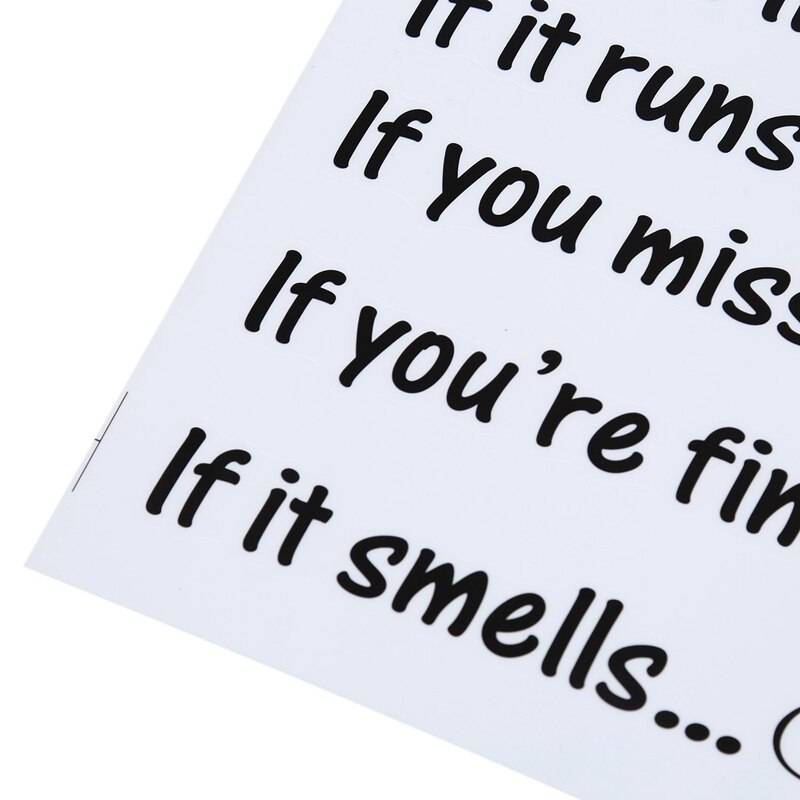 Toilet Rules Bathroom Removable Wall Sticker Vinyl Art Decals DIY Home Decor