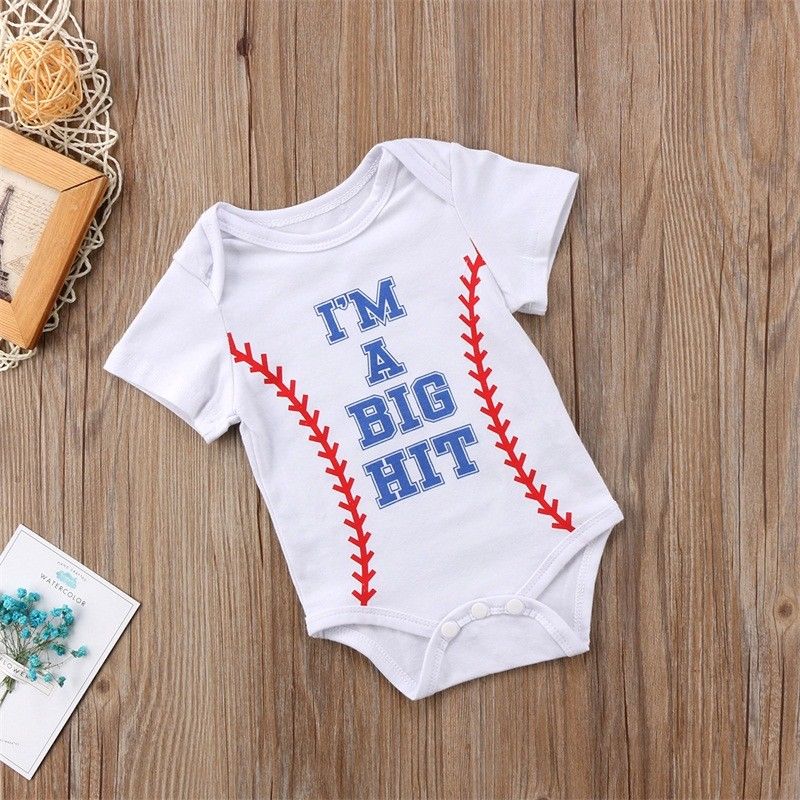 bebé recién nacido bebé Rugby trajes niño niña mono de manga corta ropa Casual: 3M