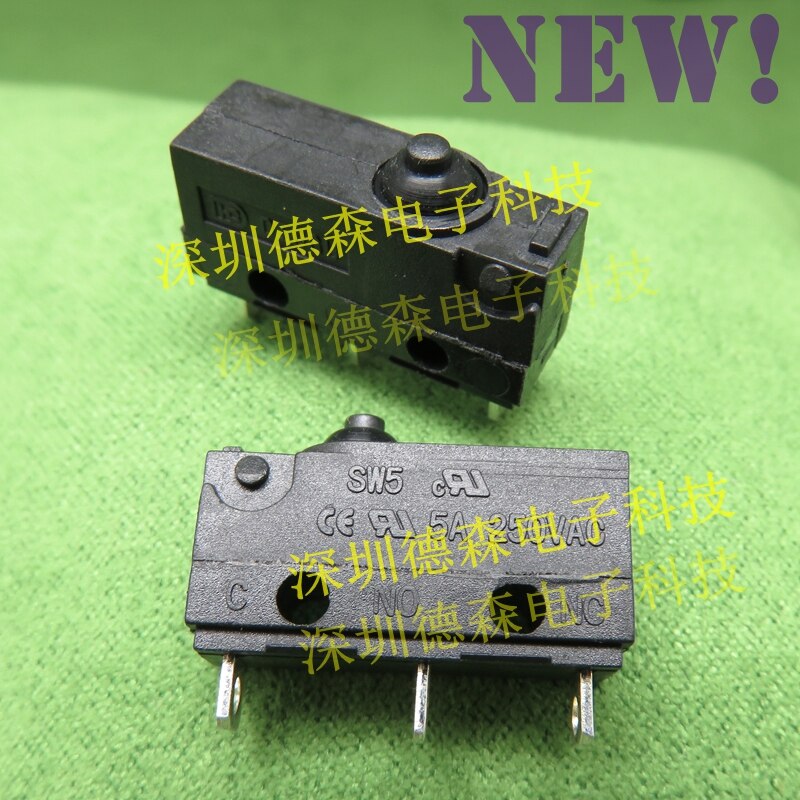 5A Micro Switch SW5 5A/250VAC 1C STDT 1NO 1NC Micro switches