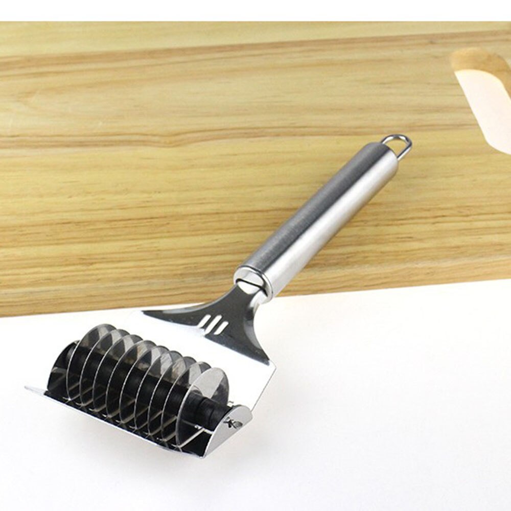 Sturdy Manual Spaghetti Maker Stainless Steel Noodle Cutter Tools Pasta