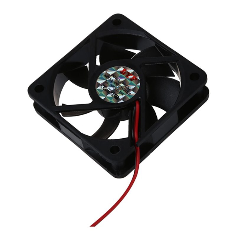 DC 12V 2Pins Cooling Fan 60mm x 15mm for PC Computer Case CPU Cooler