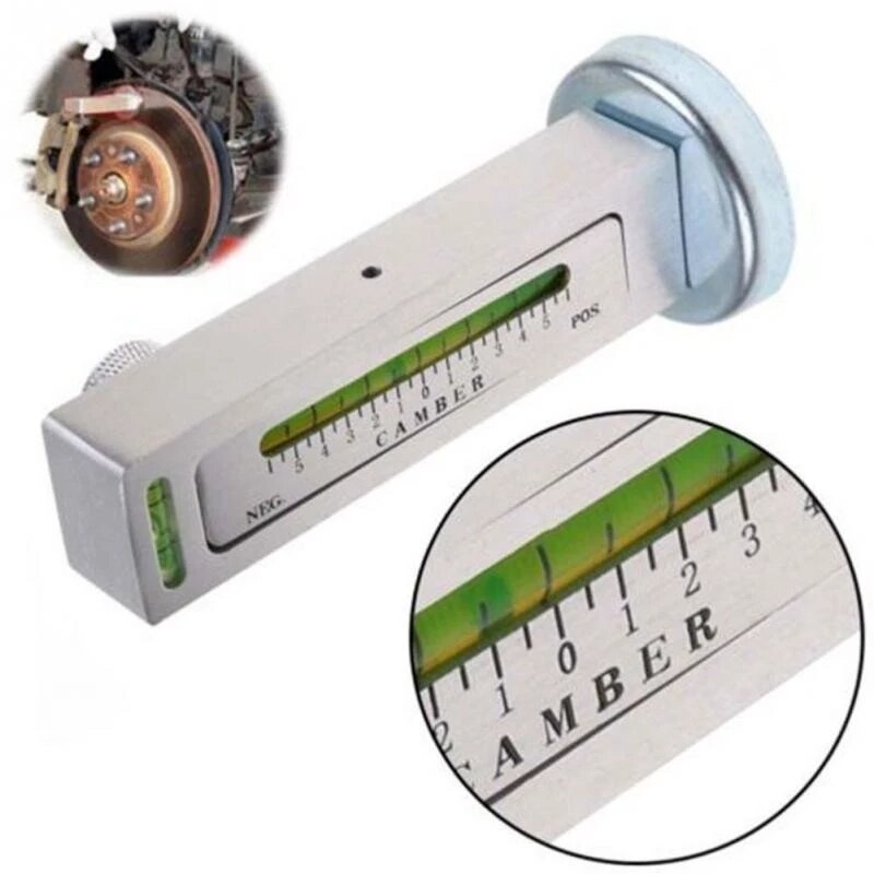 1pc Adjustable Magnetic Wheel alignment level magnetic level gauge ft camber adjustment tool magnet positioning tool
