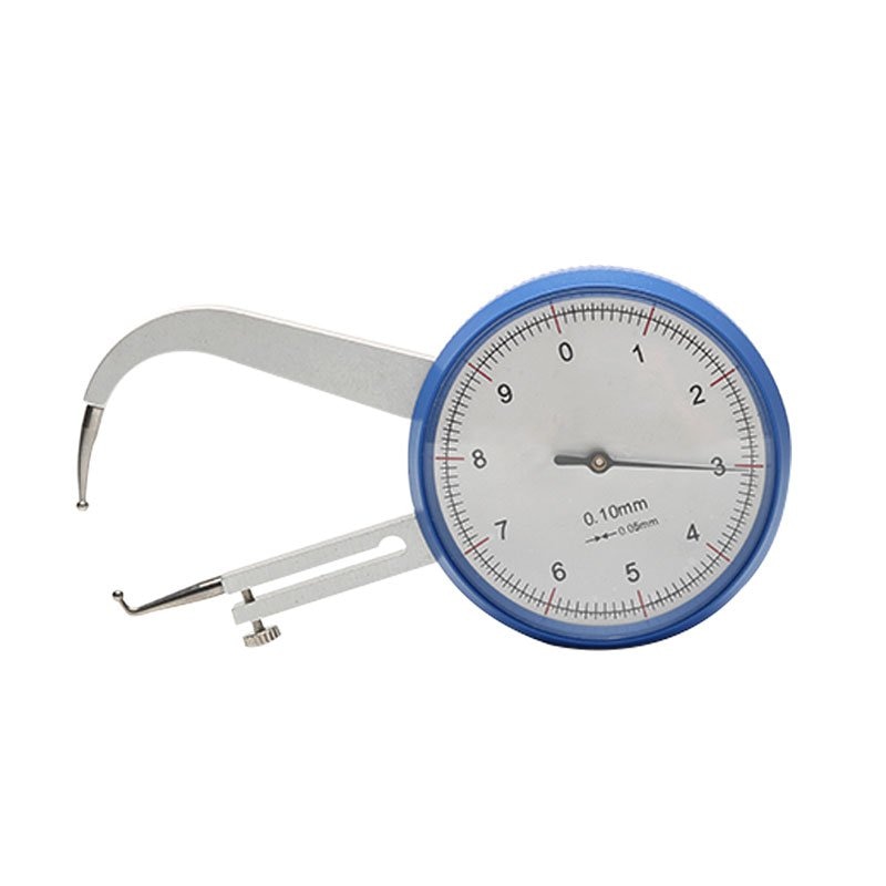 0-10mm Glasses Lens Thickness Gauge Meter Eyeglass Lens Thickness Tester Dial Snap Gauge Caliper Measuring Tool