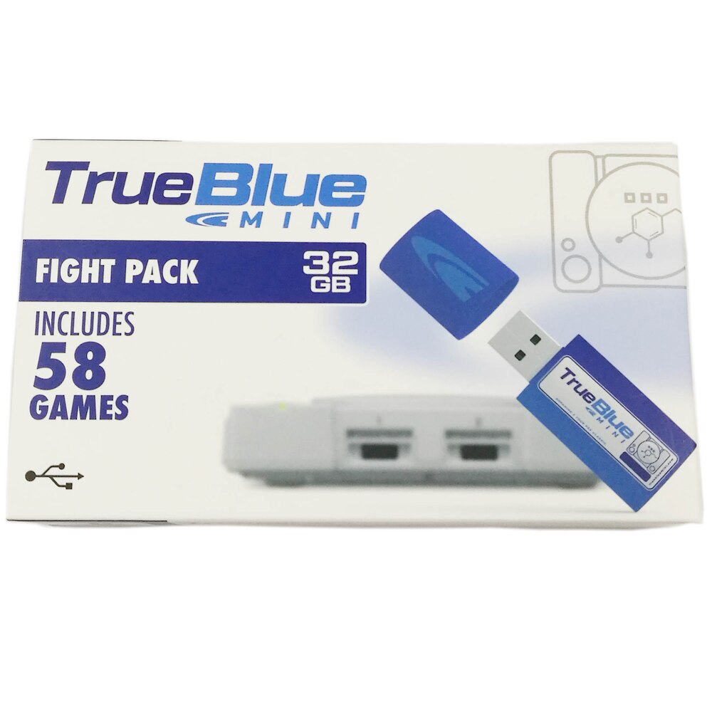 True Blue Mini Vechten Pack 32G voor PlayStation een met een mini USB hub