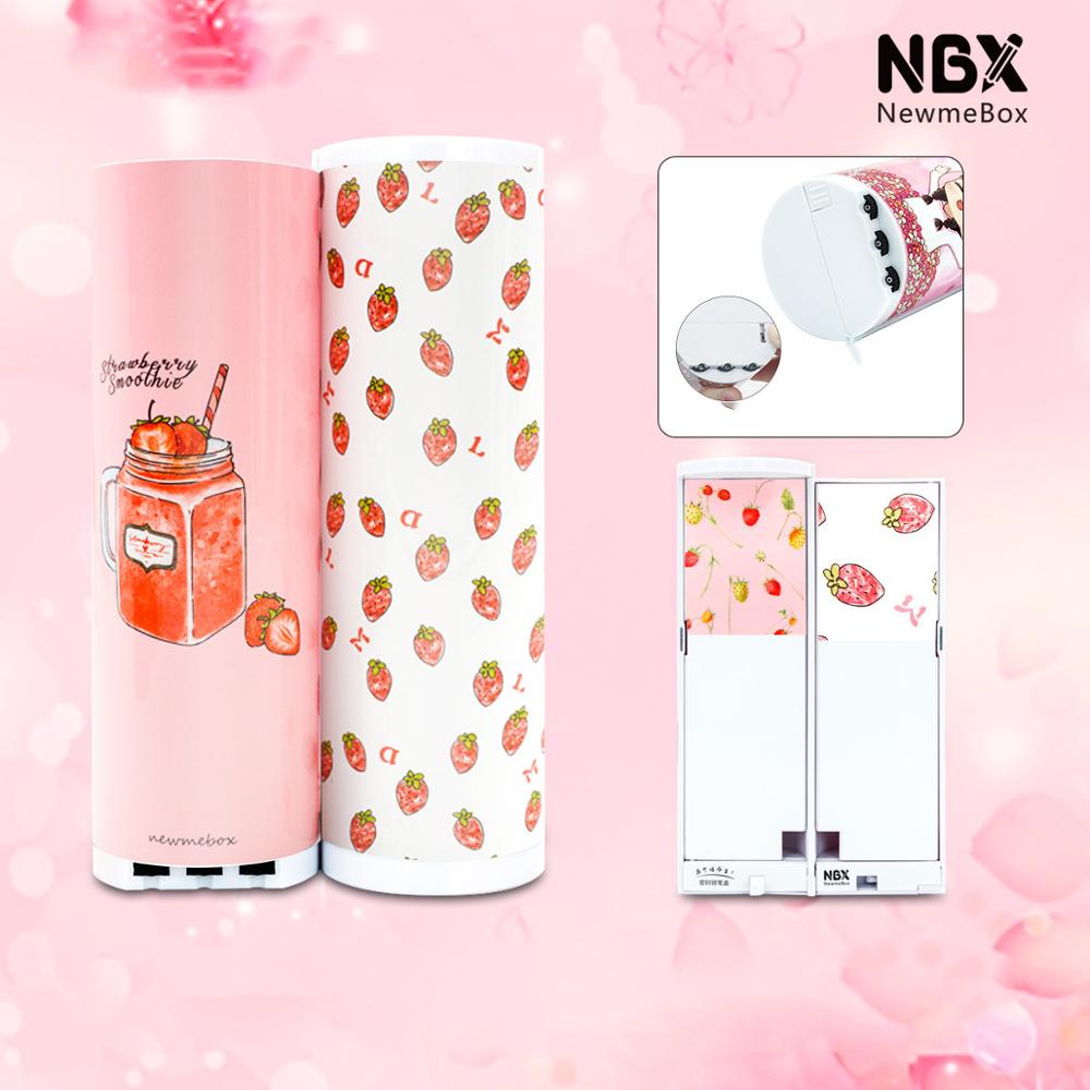 Mechanische schloss newmebox bleistift fallen Katze estojo escolar Kawaii schule liefert estuche escolar nbx trousse scolaire stylo Kasten: 8