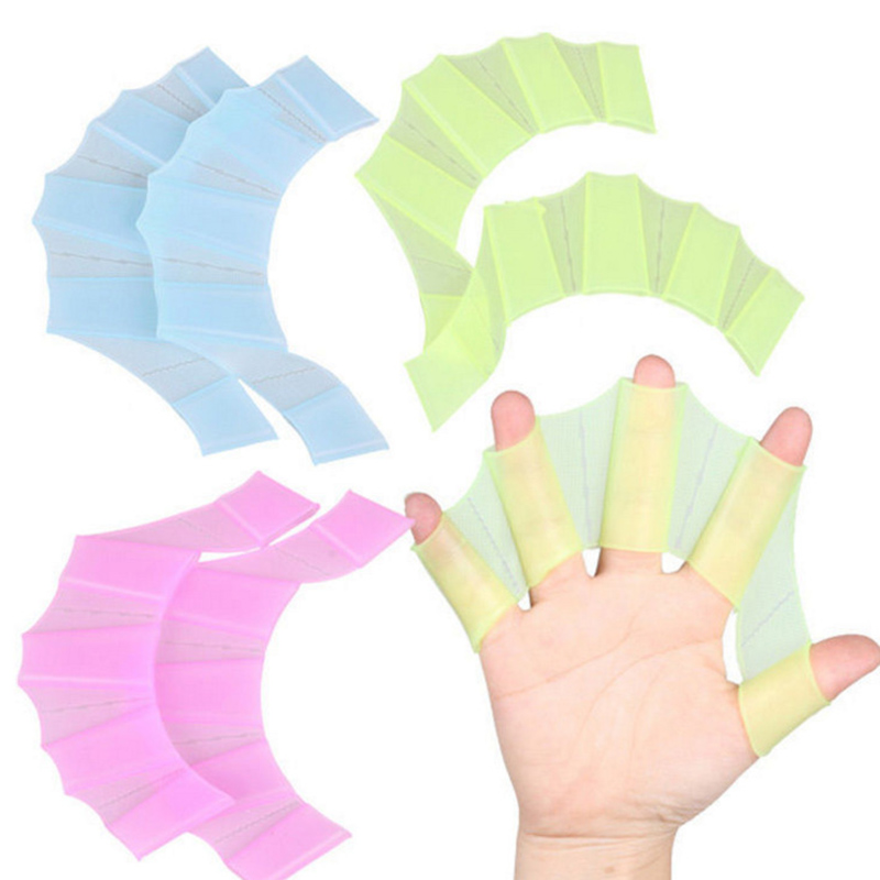 1 par groda silikon hand simfenor handbojor simfötter simma handflatan