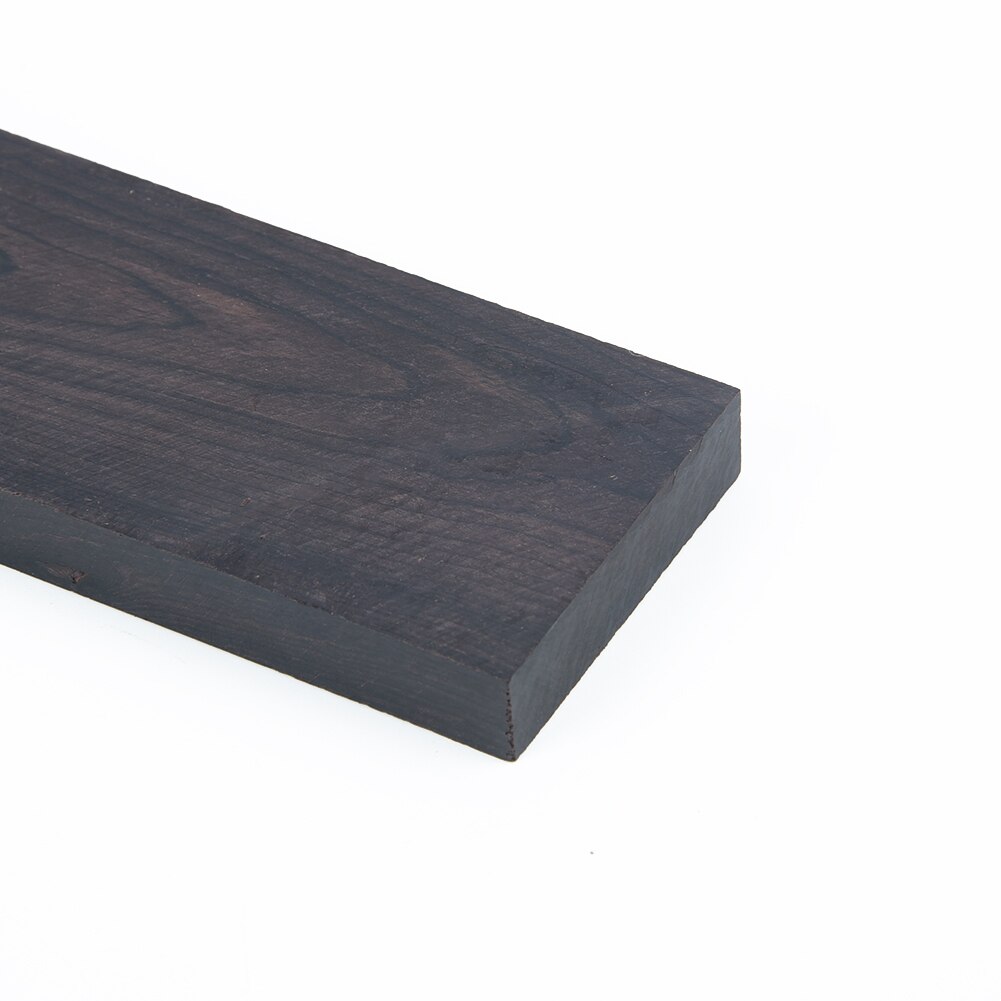 Bois d'ébène noir 20x4.5x1.1cm | Pour Instrument Musical, tourner les outils de marqueterie, Accents